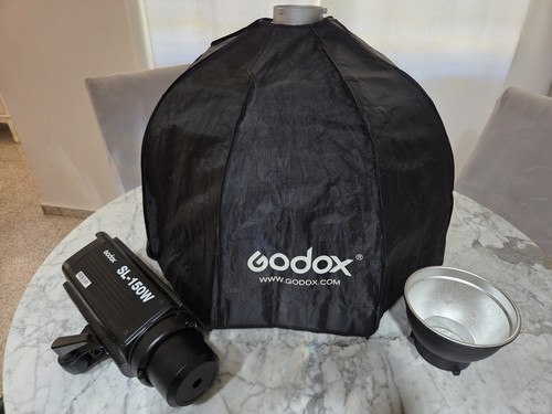 Godox 150w with softbox - sl-150w,