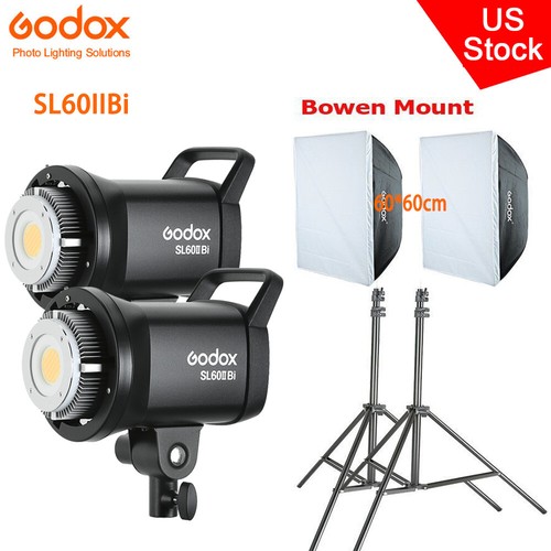 Godox sl60iibi bi color - 2*godox, bi-color