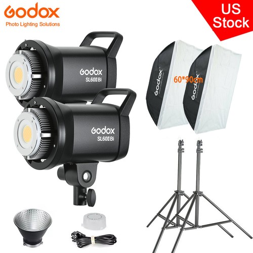 Godox sl60iibi bi color - us, 2*godox