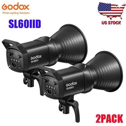 Godox sl60iid 70w led - 2x, video